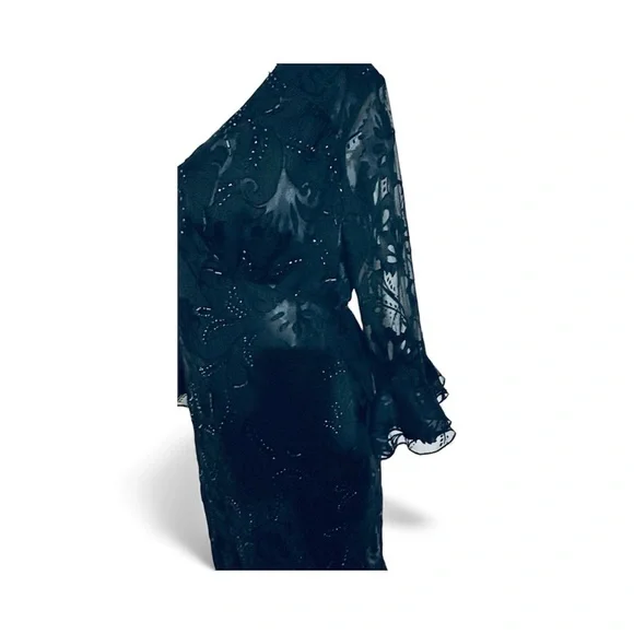 Valerie Stevens Cocktail Dress: Black Dresses - Size 4 - Picture 7 of 9